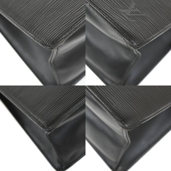 LOUIS VUITTON LV Trousse Crete Clutch Hand Bag Epi Leather Black M48402 02KB102 - Picture 7 of 16